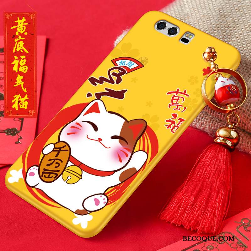 Huawei P10 Coque De Téléphone Nouveau Rouge Étui Dessin Animé Incassable