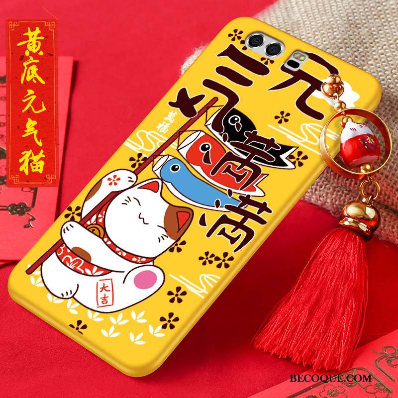 Huawei P10 Coque De Téléphone Nouveau Rouge Étui Dessin Animé Incassable