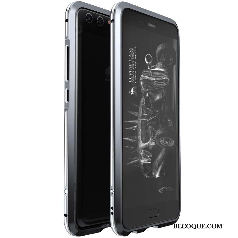 Huawei P10 Coque De Téléphone Personnalité Tout Compris Incassable Border Vert