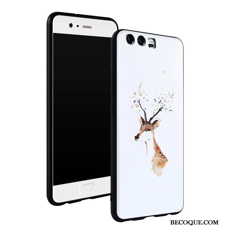 Huawei P10 Coque De Téléphone Protection Fluide Doux Silicone Étui Incassable