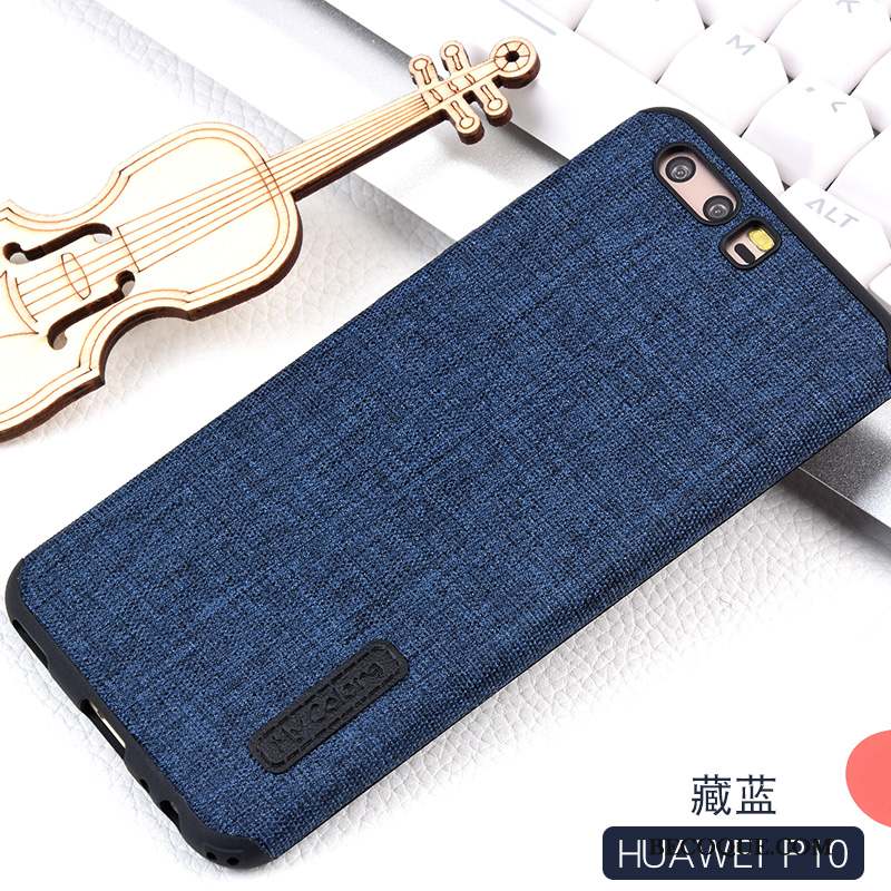 Huawei P10 Coque Incassable Tout Compris Ornements Suspendus Fluide Doux Tendance Tissu