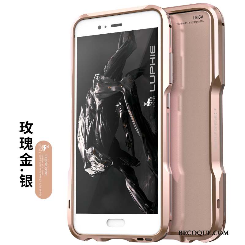 Huawei P10 Coque Personnalité Protection Mince Étui Or Border