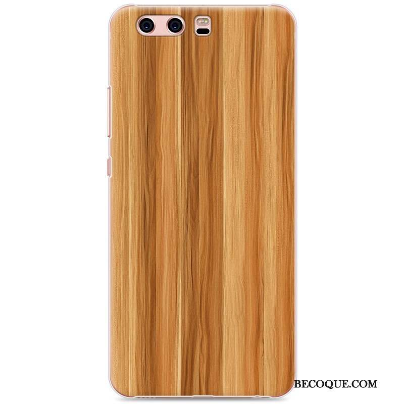 Huawei P10 Coque Protection Vintage Marron Difficile Peinture Créatif