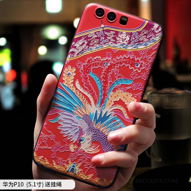 Huawei P10 Coque Tendance Tout Compris Amoureux Incassable Créatif Silicone