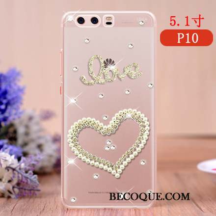 Huawei P10 Coque Téléphone Portable Étui Protection Créatif Personnalité Rose