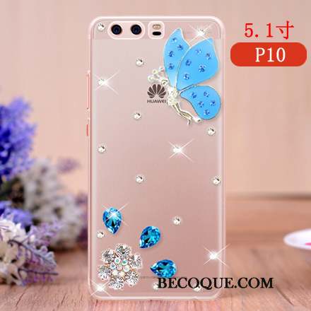 Huawei P10 Coque Téléphone Portable Étui Protection Créatif Personnalité Rose