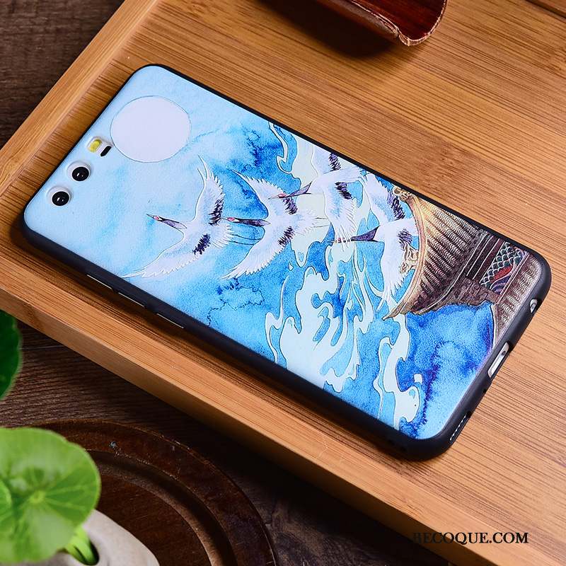 Huawei P10 Coque Vintage Art Créatif Marque De Tendance Style Chinois Personnalité