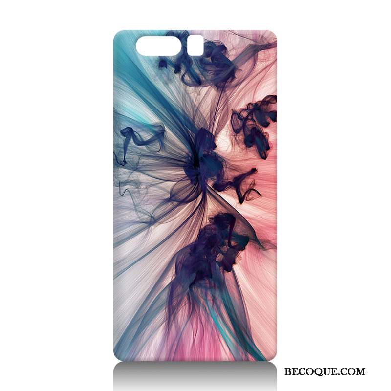 Huawei P10 Gaufrage Protection Violet Incassable Coque De Téléphone Dessin Animé