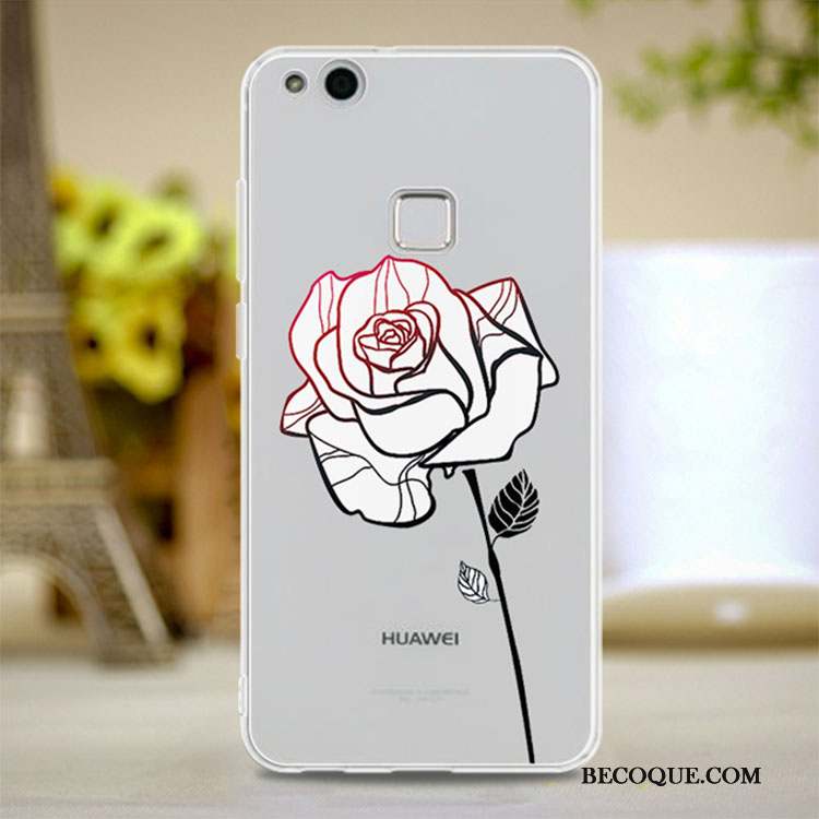 Huawei P10 Lite Coque Fluide Doux De Téléphone Jeunesse Protection Étui