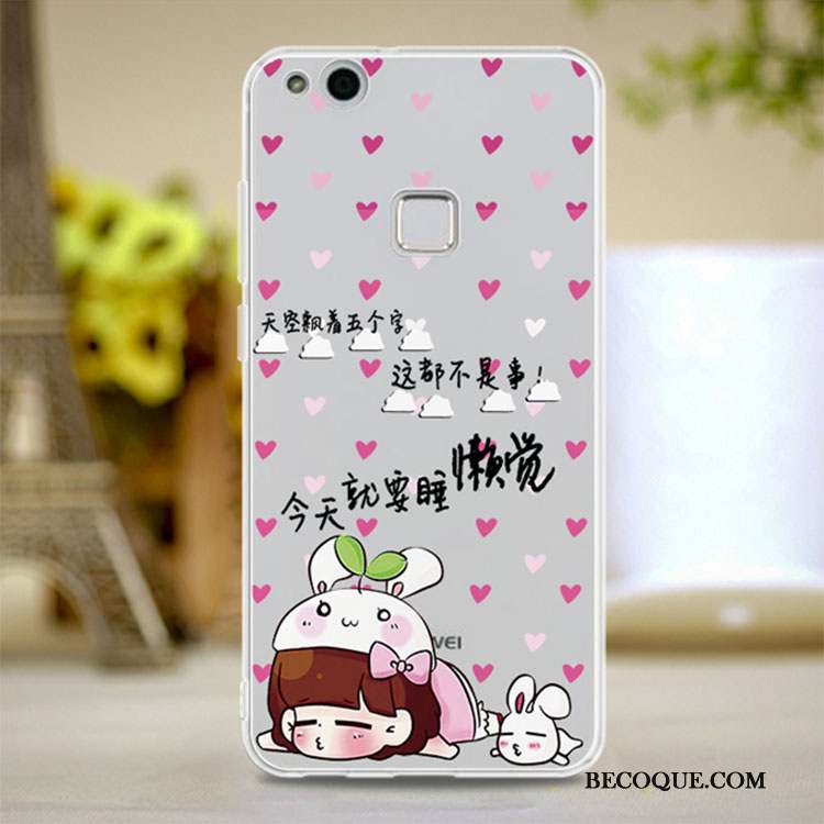 Huawei P10 Lite Coque Fluide Doux De Téléphone Jeunesse Protection Étui