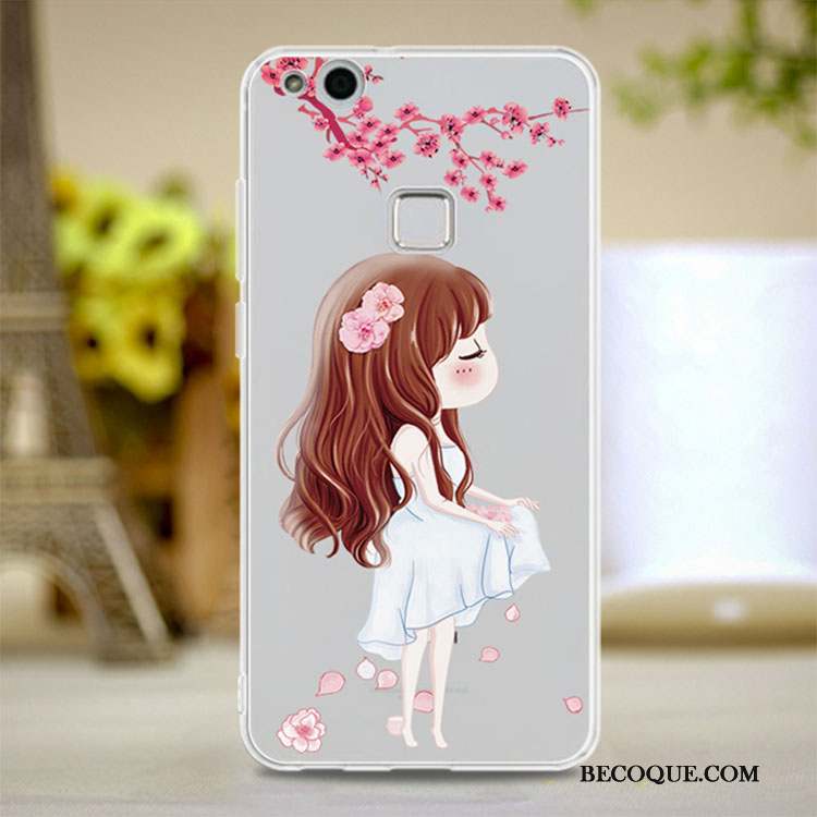 Huawei P10 Lite Coque Fluide Doux De Téléphone Jeunesse Protection Étui