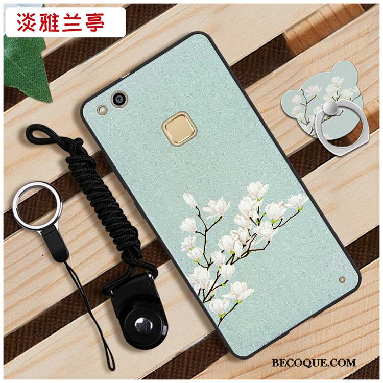 Huawei P10 Lite Coque Téléphone Portable Bleu Jeunesse Étui Personnalité