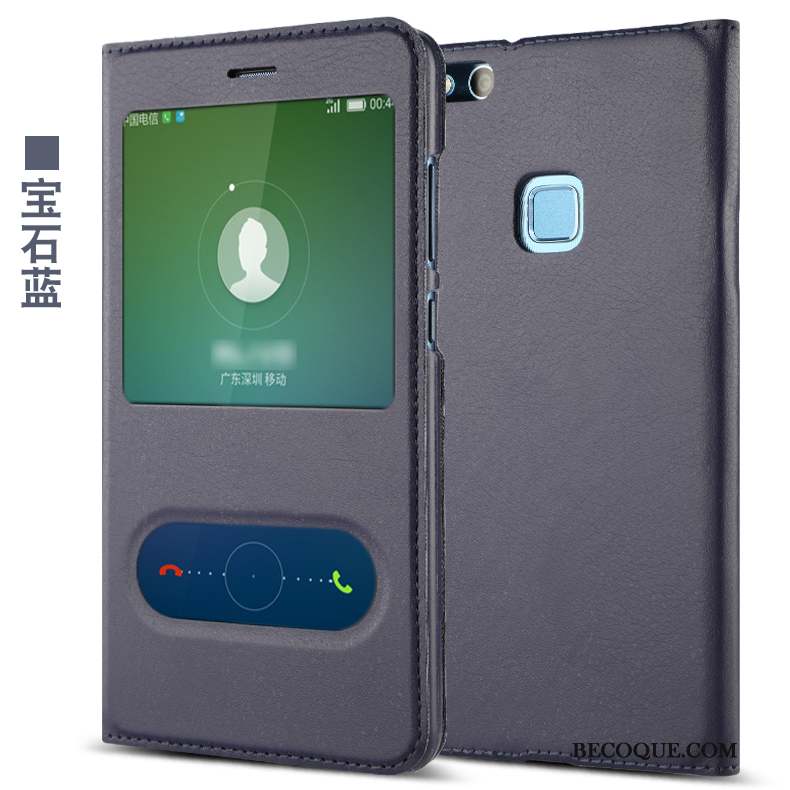 Huawei P10 Lite Rose Protection Coque Étui Téléphone Portable Cuir