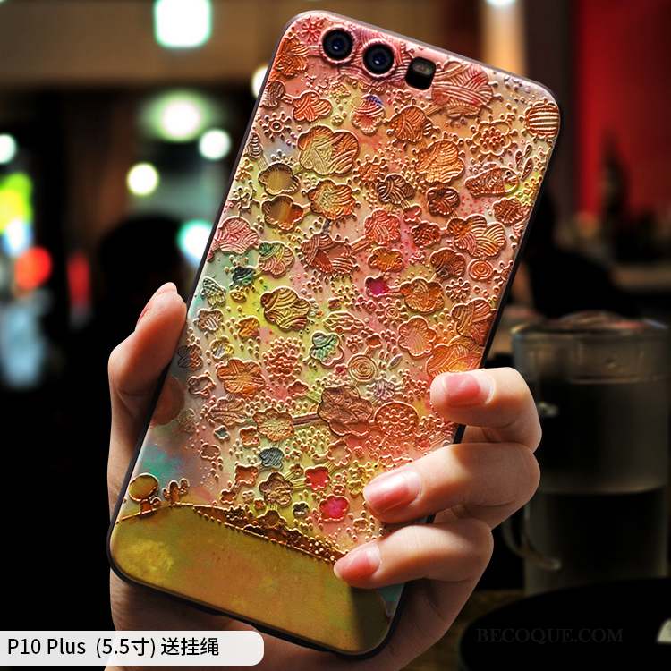Huawei P10 Plus Art Coque De Téléphone Créatif Tendance Étui Silicone
