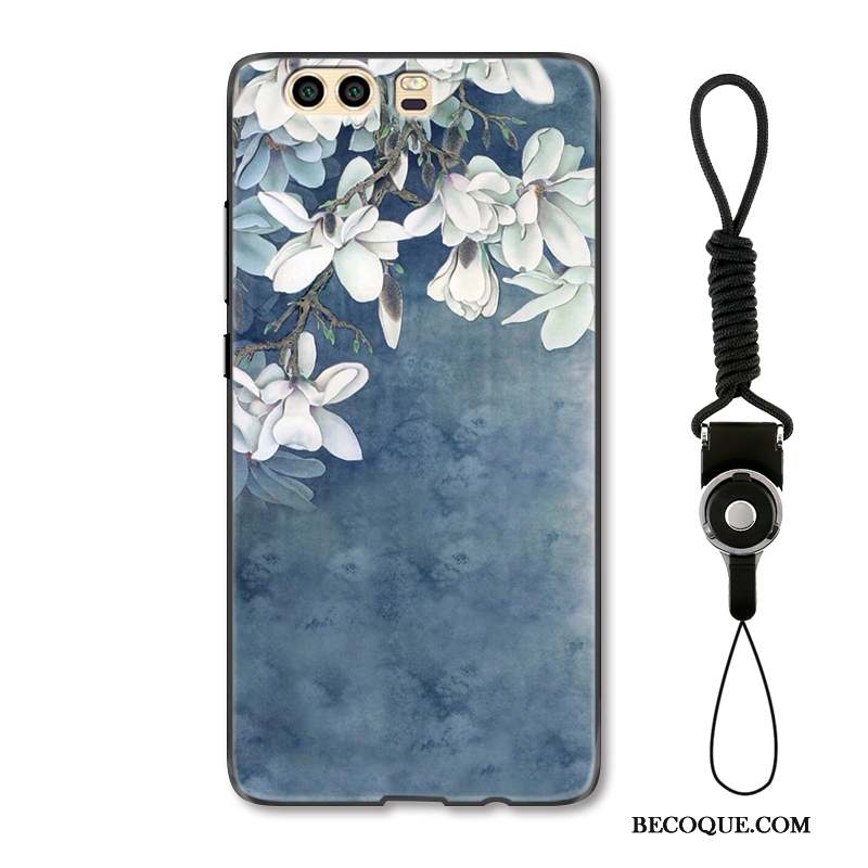 Huawei P10 Plus Art Coque De Téléphone Incassable Ornements Suspendus Simple Fleur