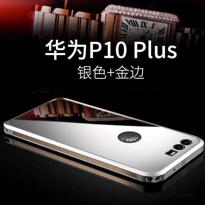 Huawei P10 Plus Coque Incassable Tendance Étui Silicone Protection Or