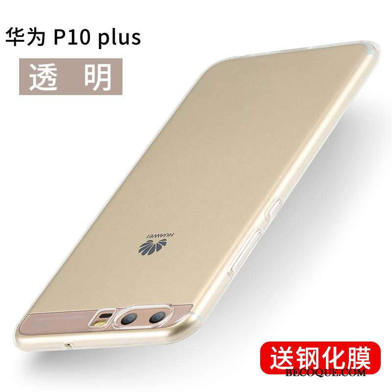 Huawei P10 Plus Coque Personnalité Tendance Silicone Fluide Doux Incassable Tout Compris