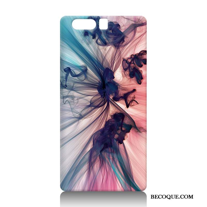 Huawei P10 Plus Coque Étui Protection Gaufrage Fluide Doux Bleu Incassable