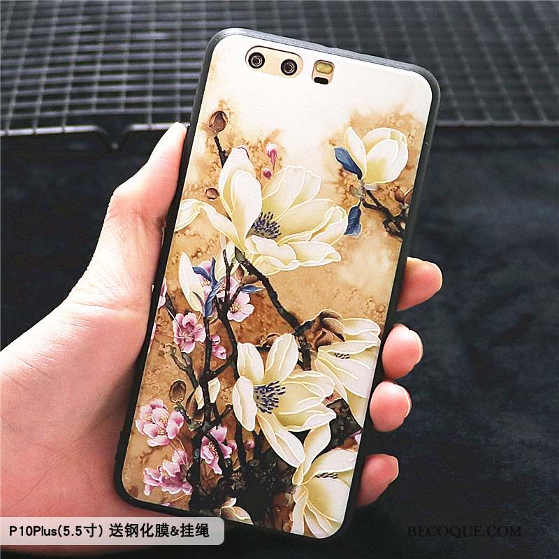 Huawei P10 Plus Créatif Rose Étui Coque De Téléphone Personnalité Tendance