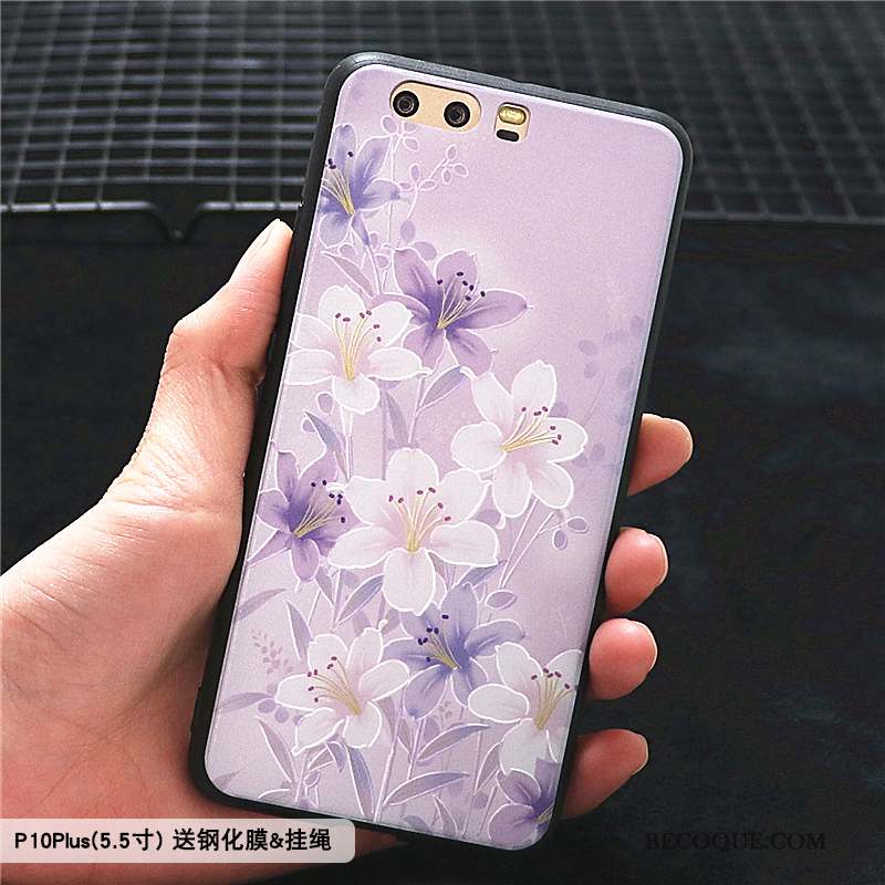 Huawei P10 Plus Créatif Rose Étui Coque De Téléphone Personnalité Tendance