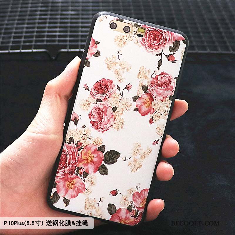 Huawei P10 Plus Créatif Rose Étui Coque De Téléphone Personnalité Tendance