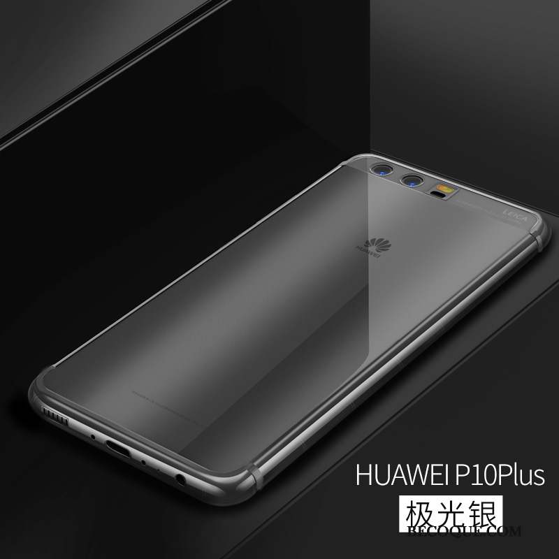 Huawei P10 Plus Fluide Doux Coque Personnalité Transparent Tout Compris Tendance