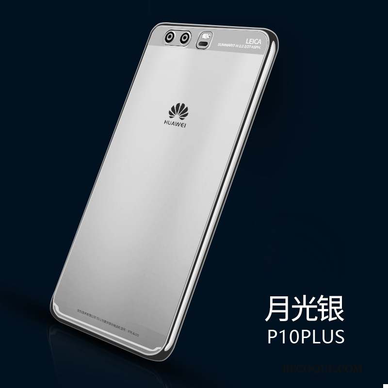 Huawei P10 Plus Fluide Doux Très Mince Coque De Téléphone Transparent Incassable Étui