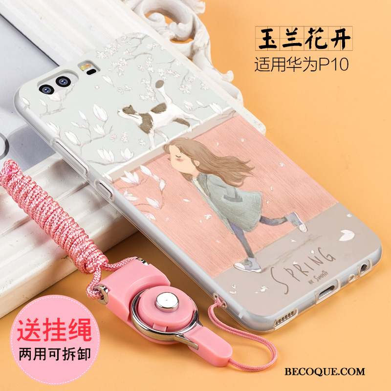 Huawei P10 Plus Fluide Doux Étui Incassable Protection Silicone Coque De Téléphone