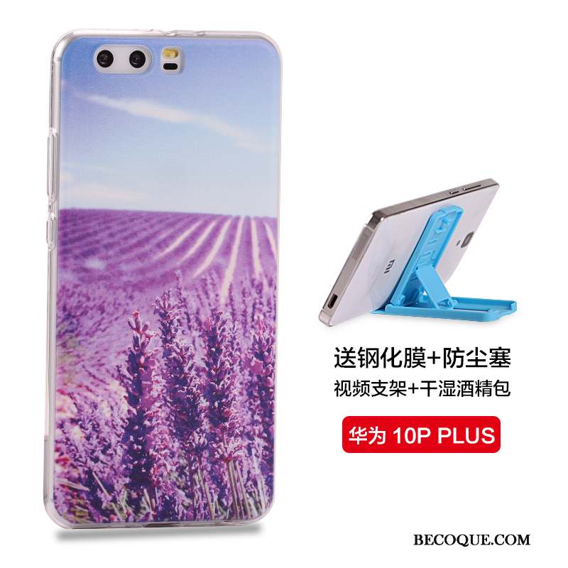 Huawei P10 Plus Multicolore Étui Protection Coque De Téléphone Incassable Silicone