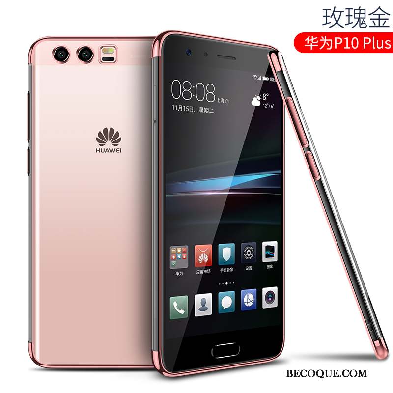 Huawei P10 Plus Personnalité Coque De Téléphone Étui Tendance Incassable Transparent