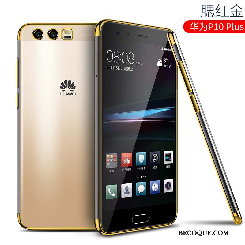 Huawei P10 Plus Personnalité Coque De Téléphone Étui Tendance Incassable Transparent