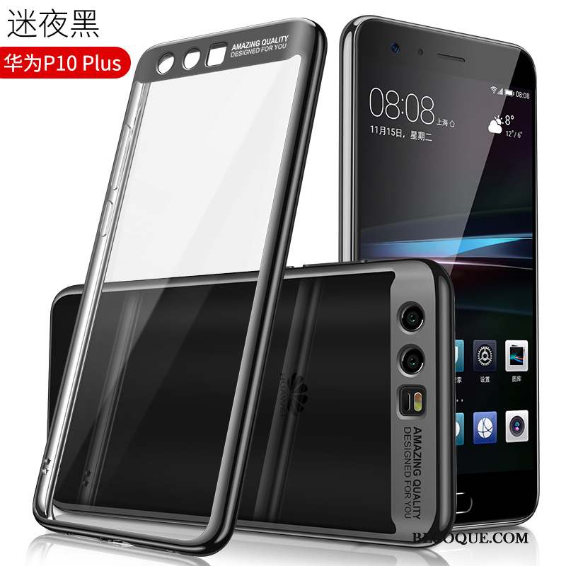 Huawei P10 Plus Personnalité Coque De Téléphone Étui Tendance Incassable Transparent