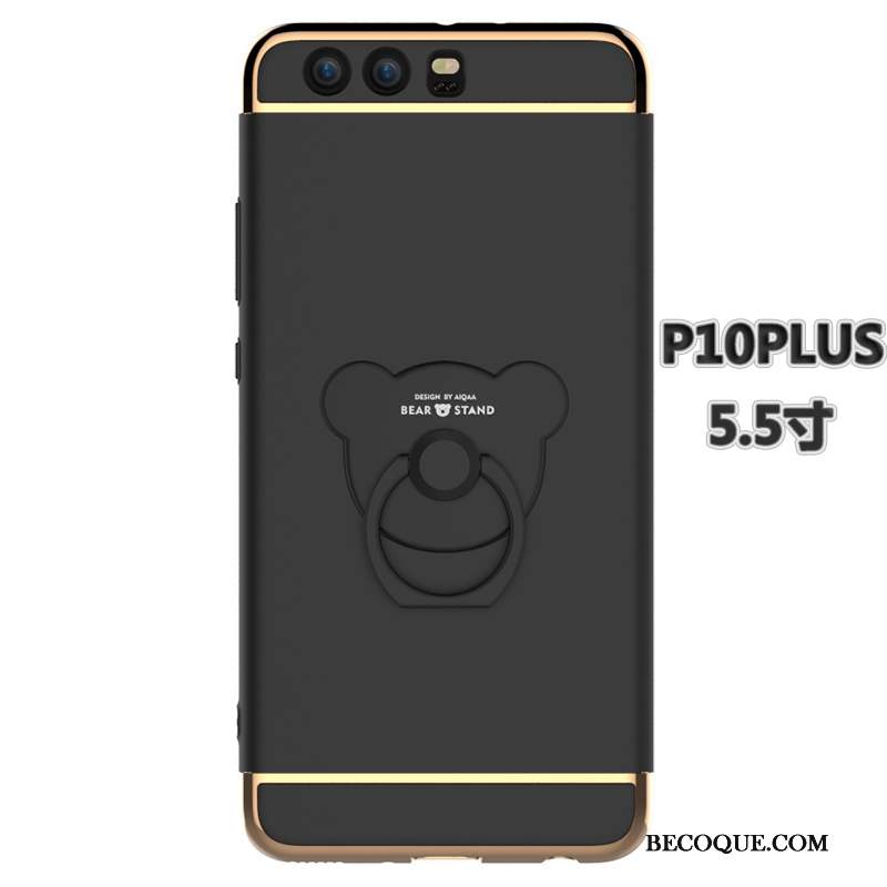 Huawei P10 Plus Personnalité Support Incassable Coque De Téléphone Anneau Rose