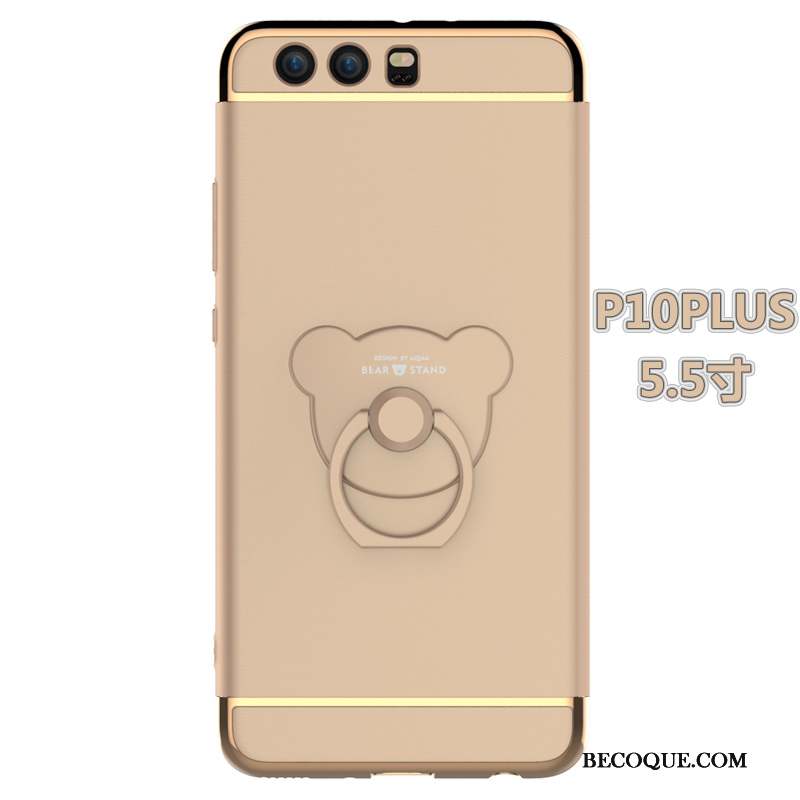 Huawei P10 Plus Personnalité Support Incassable Coque De Téléphone Anneau Rose