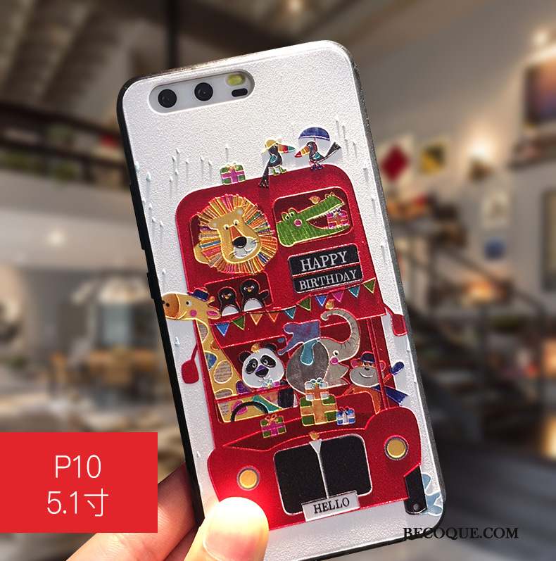Huawei P10 Plus Protection Fluide Doux Étui Coque De Téléphone Créatif Difficile