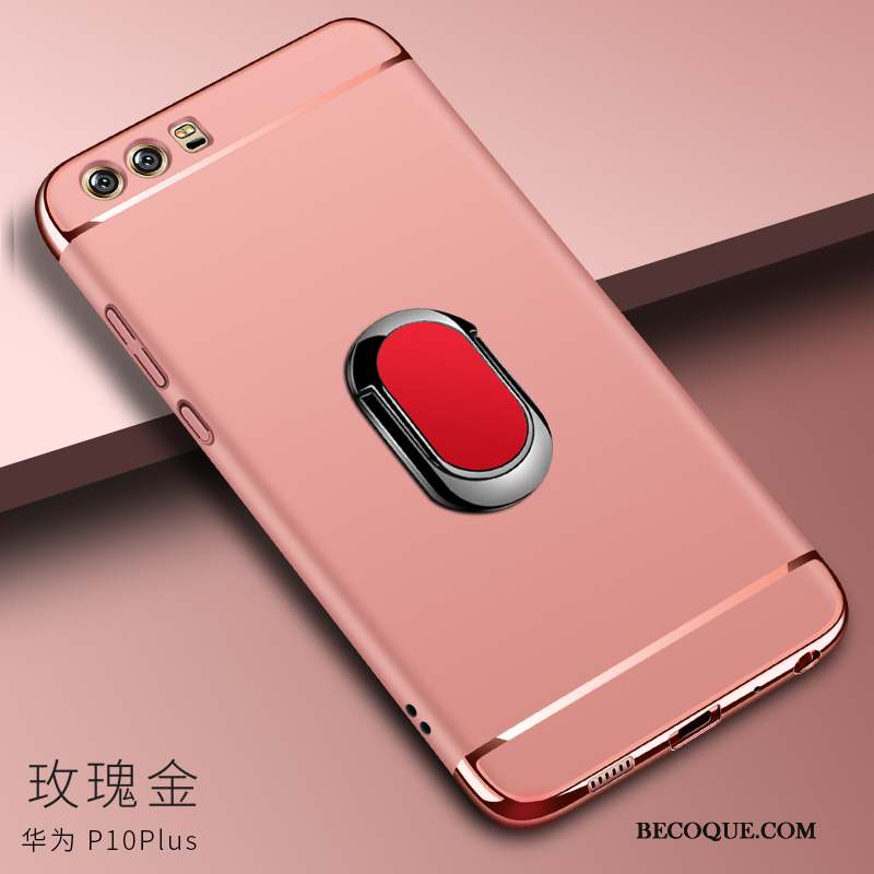 Huawei P10 Plus Rouge Coque De Téléphone Difficile Protection Magnétisme