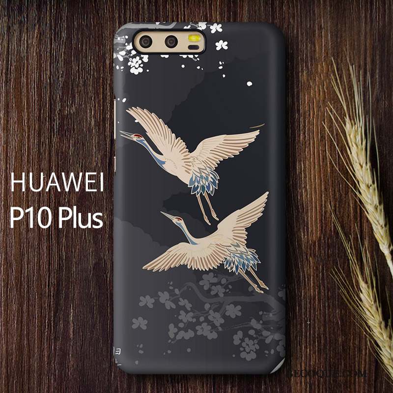 Huawei P10 Plus Style Chinois Coque Personnalisé Grue Incassable De Téléphone