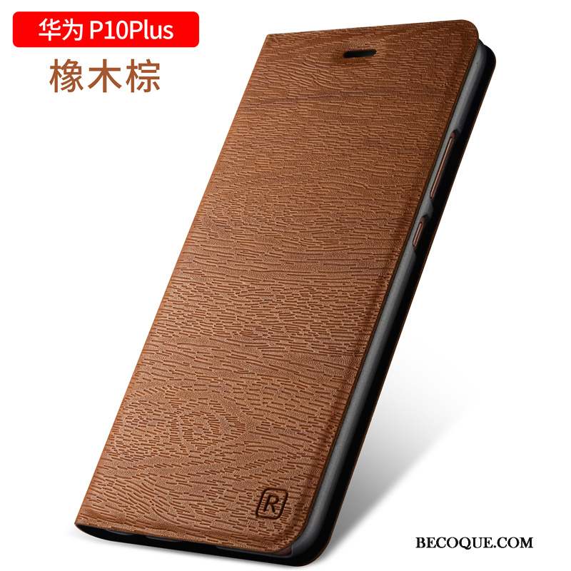 Huawei P10 Plus Étui En Cuir Protection Coque De Téléphone Téléphone Portable Clamshell Créatif