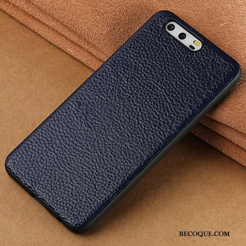 Huawei P10 Protection Coque De Téléphone Créatif Cuir Véritable Fluide Doux Personnalité