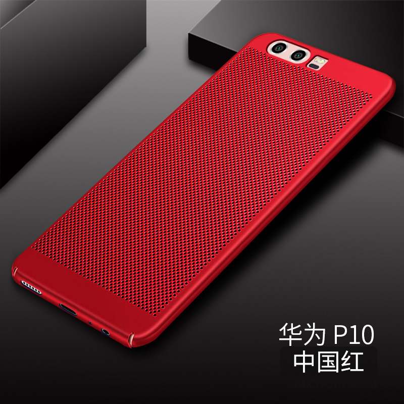 Huawei P10 Protection Respirant Incassable Refroidissement Or Coque