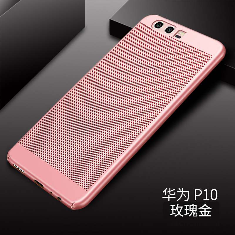 Huawei P10 Protection Respirant Incassable Refroidissement Or Coque