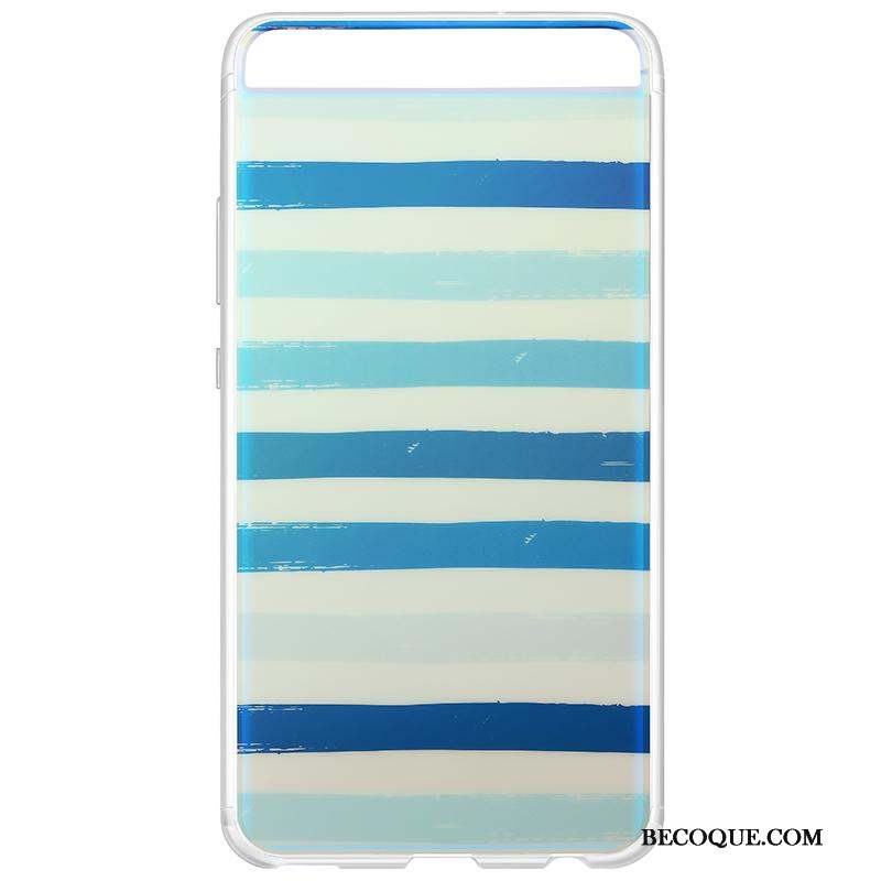 Huawei P10 Silicone Fluide Doux Mince Incassable Coque Colorée