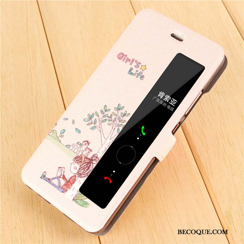 Huawei P10 Super Mignon Coque Incassable Protection Housse Rose