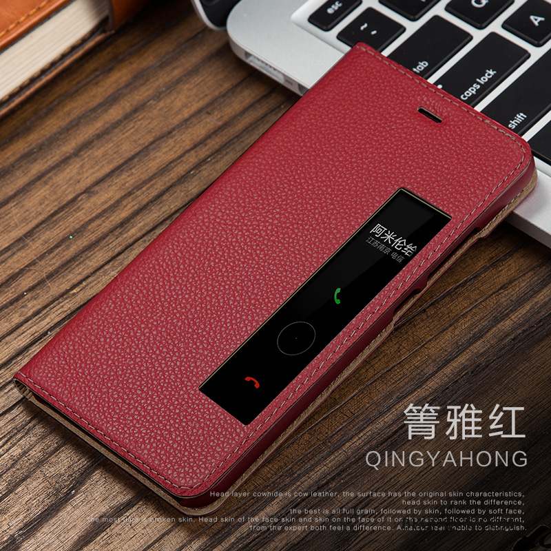 Huawei P10 Tout Compris Coque De Téléphone Violet Housse Protection Étui En Cuir
