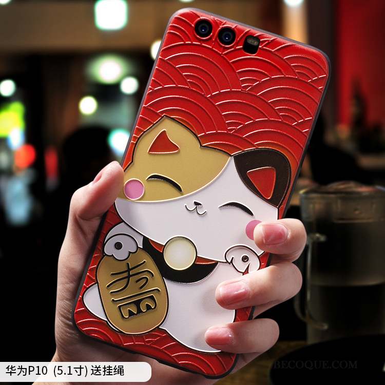 Huawei P10 Tout Compris Personnalité Coque De Téléphone Étui Très Mince Charmant