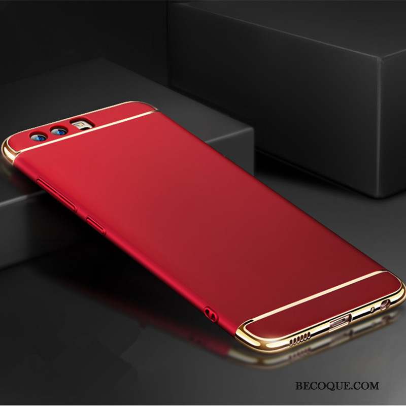 Huawei P10 Étui Rouge Difficile Coque De Téléphone Tout Compris Protection