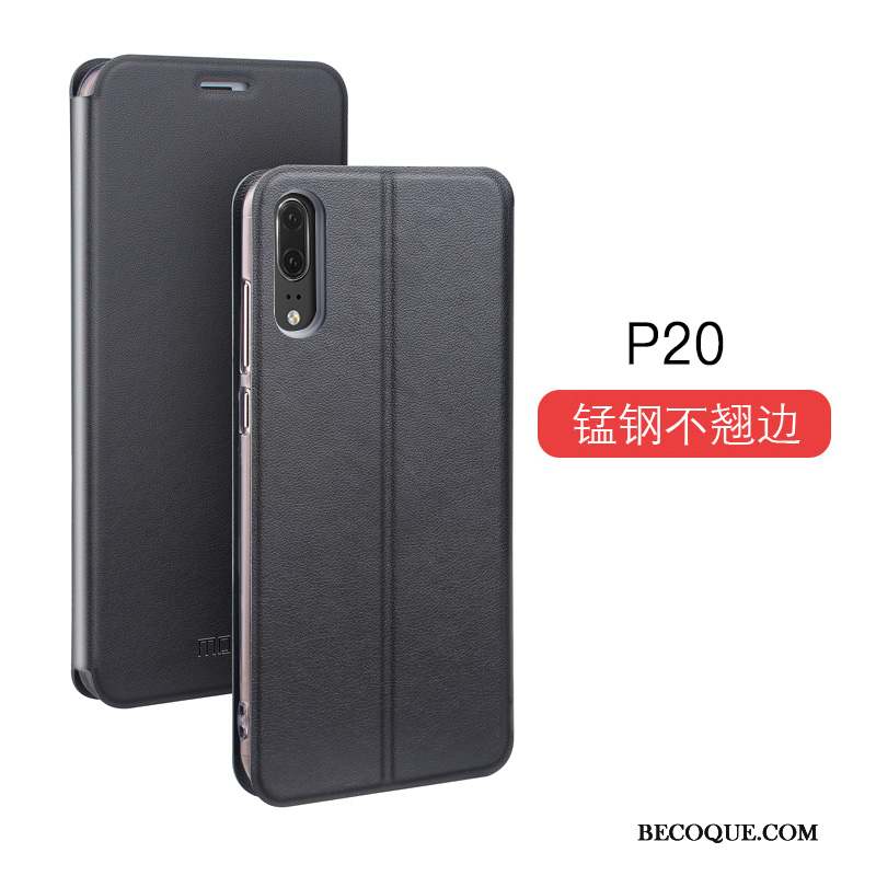 Huawei P20 Coque De Téléphone Mode Or Haute Membrane Marque De Tendance