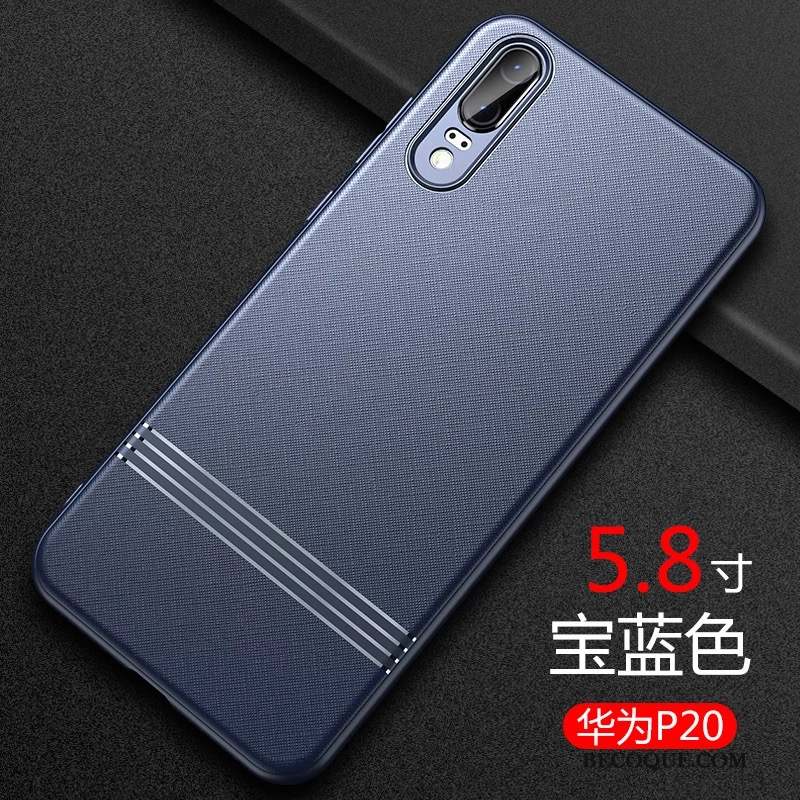 Huawei P20 Coque Très Mince Personnalité Luxe Célébrité Étui Incassable