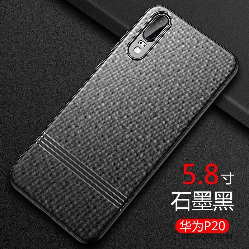 Huawei P20 Coque Très Mince Personnalité Luxe Célébrité Étui Incassable