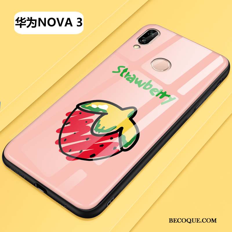 Huawei P20 Lite Coque Incassable Dessin Animé Protection Étui Nouveau Frais